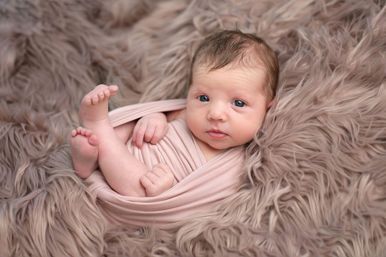 newborn baby girl