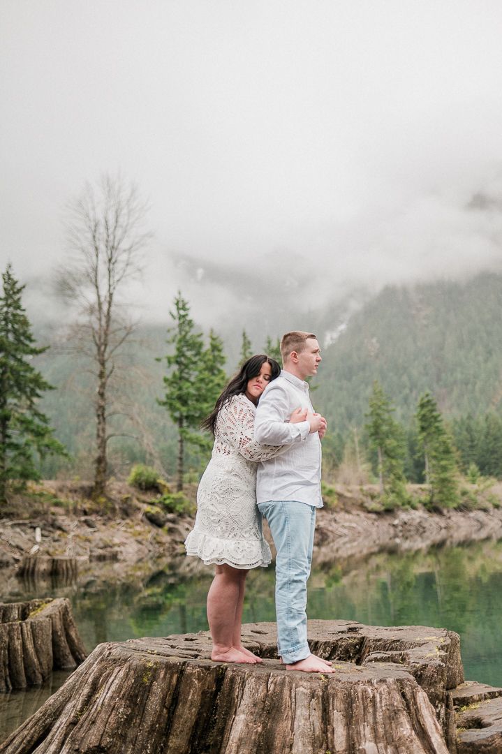 lake cushman engagement