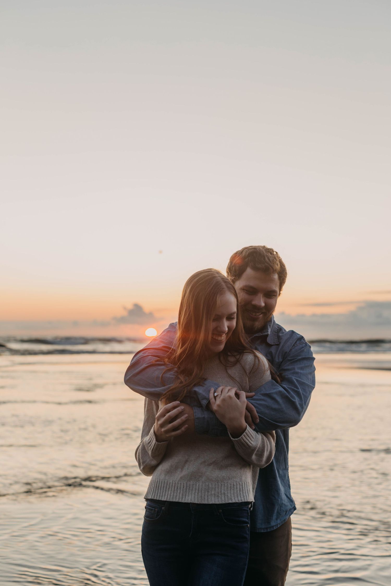 Engagement Photoshoot at Long Beach Washington