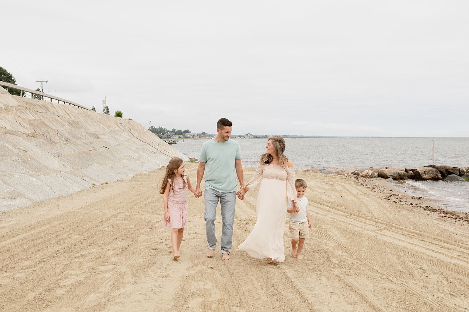 Old Saybrook Beach Family