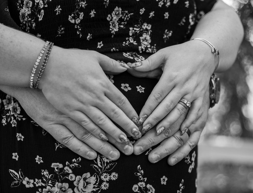 baby bump, heart, fun, maternity
