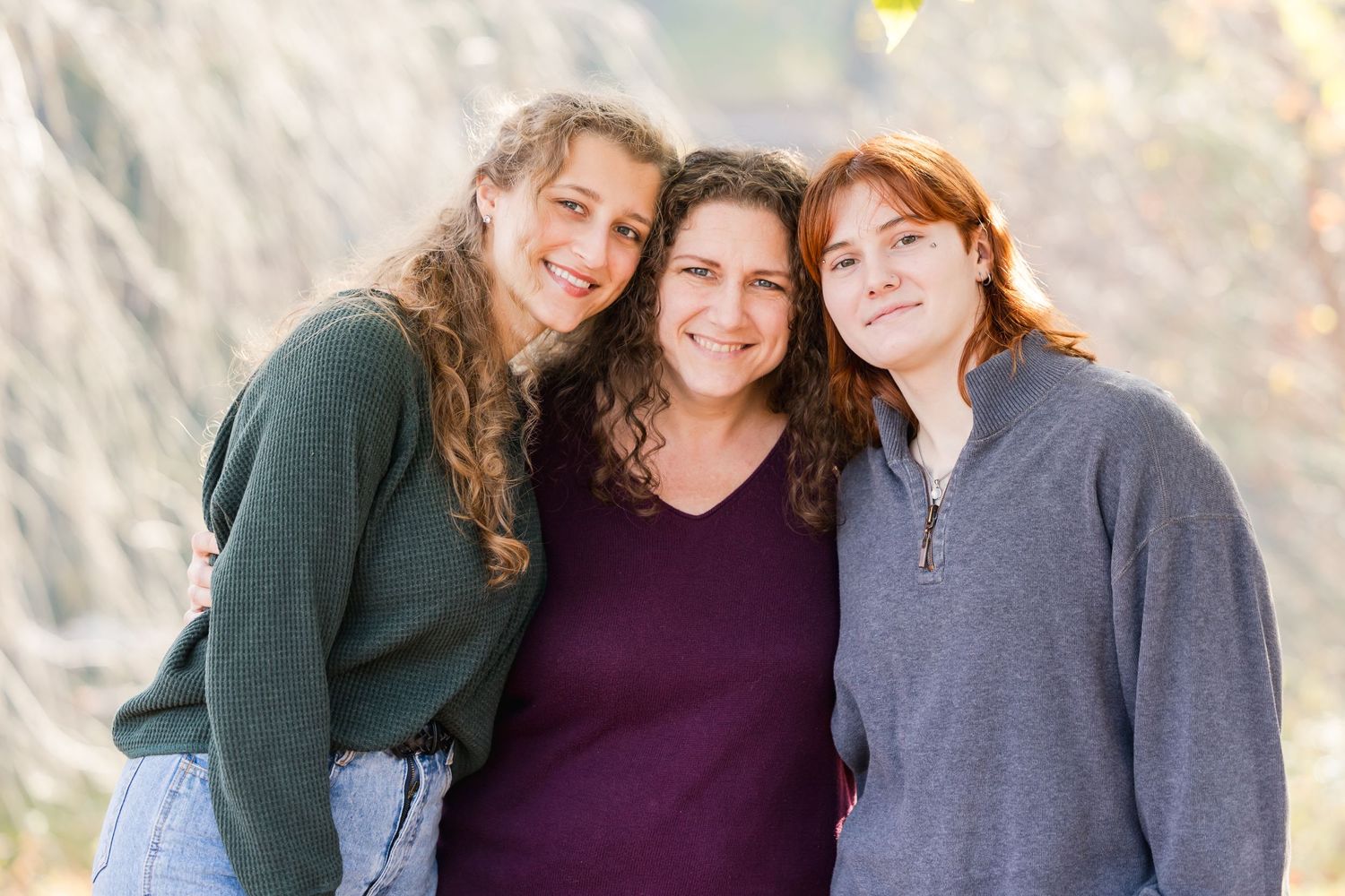Lynn Monaco Photography - NJ Wedding Photographer - Mom and Two Daughters