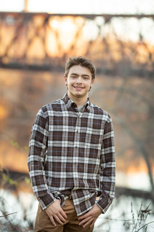 Senior portraits in Auburn Maine