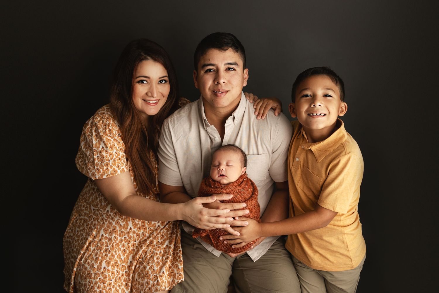 family newborn portraits