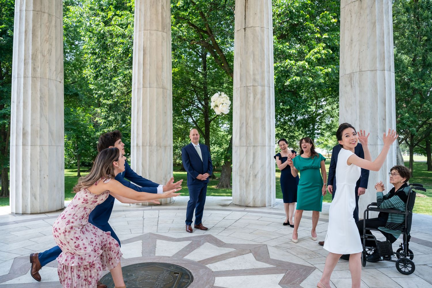 Washington DC Wedding Photographer DC War Memorial