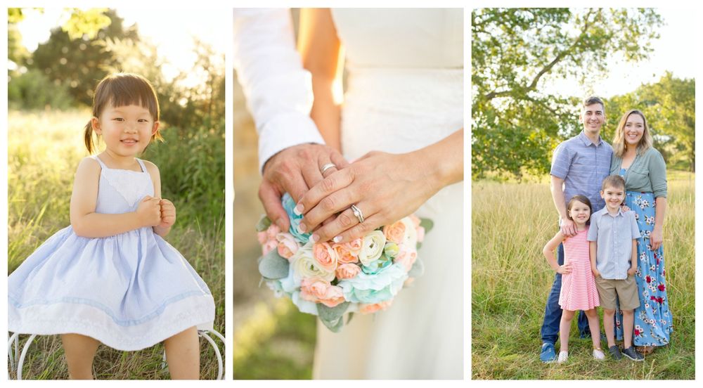 Natural Light Wedding, Family, and Kid Portraits from Bartlesville Photographer Kristi Bray Photography