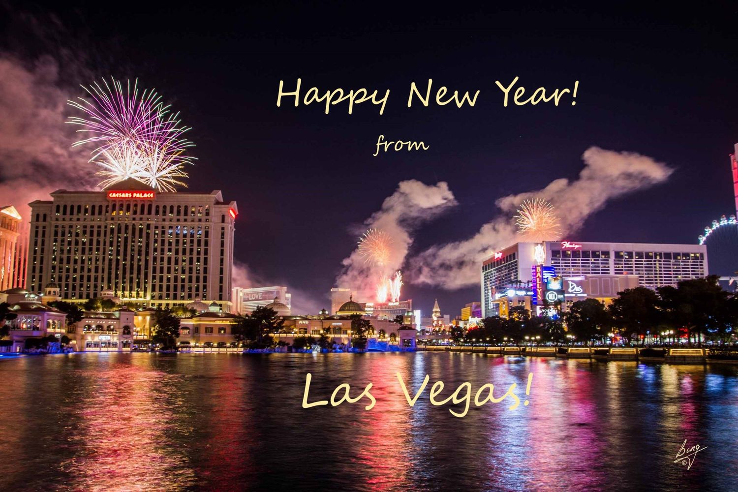 Happy New Year, Las Vegas, NV (2018)