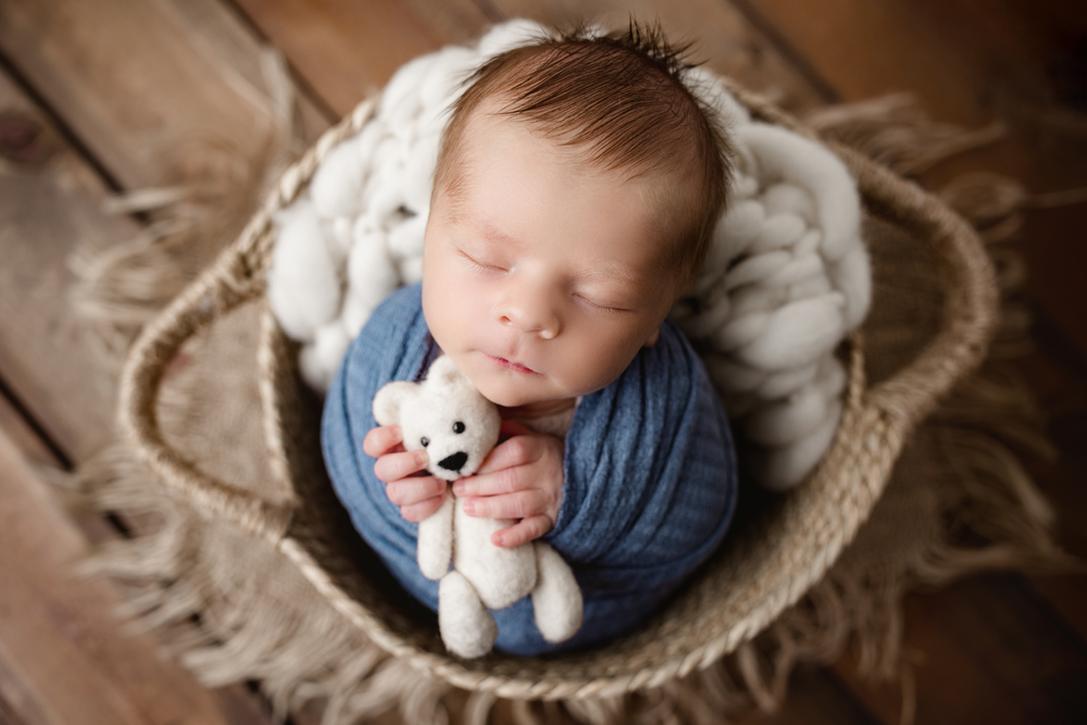 Newborn photography by Ma.Mi. Photography Northwest Suburbs Chicago Photographer. Baby boy newborn
