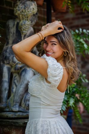 Have some fun during photo sessions! This girl enjoys spinning and smiling.