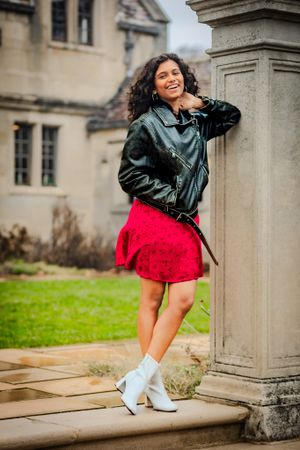 lovely, posed senior photo session