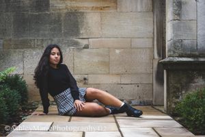 The vibe in this image is moody and vintage