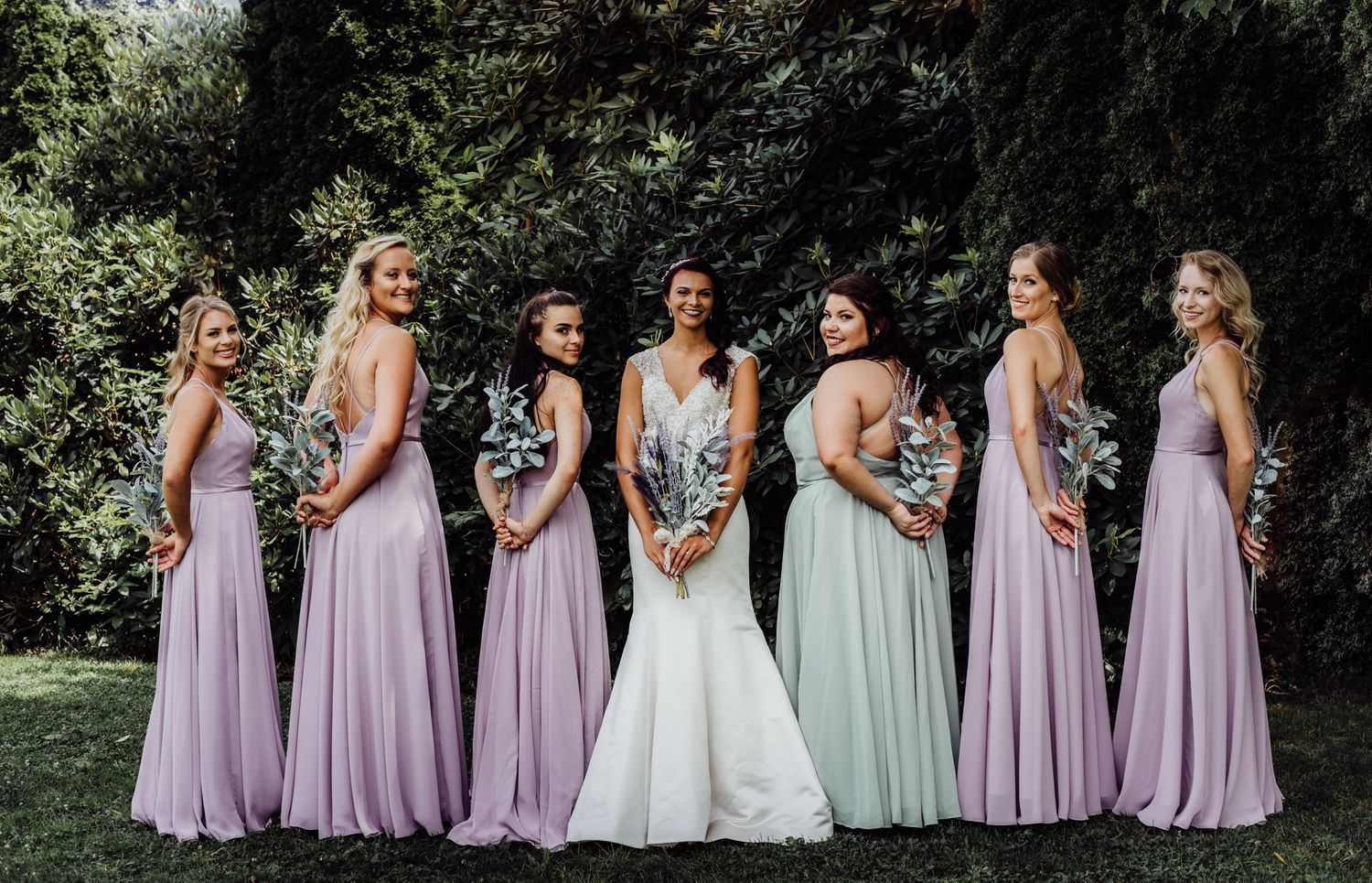 bridesmaids portraits