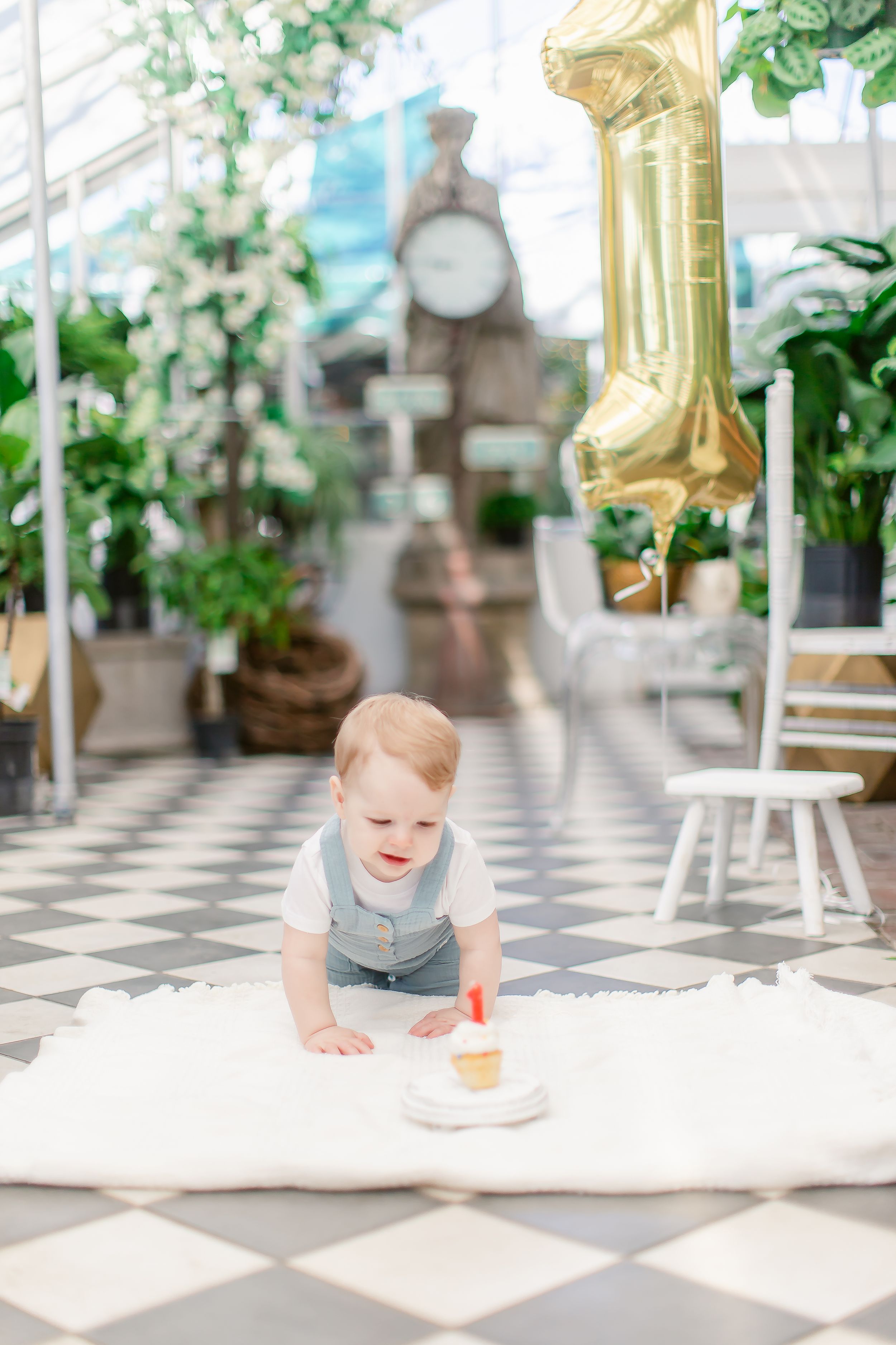Greenhouse Birthday Session Small Farm Photography