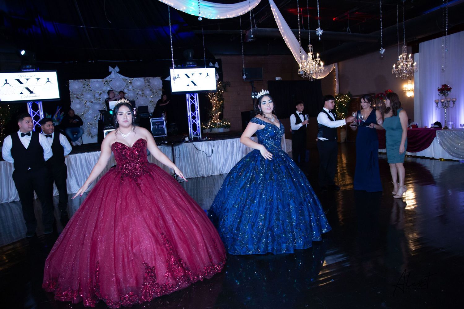 GIULLIANA XV & XIMENA XVI | PARROQUIA SAGRADO CORAZON | SALON LATINO BANQUET HALL | 03-26-22