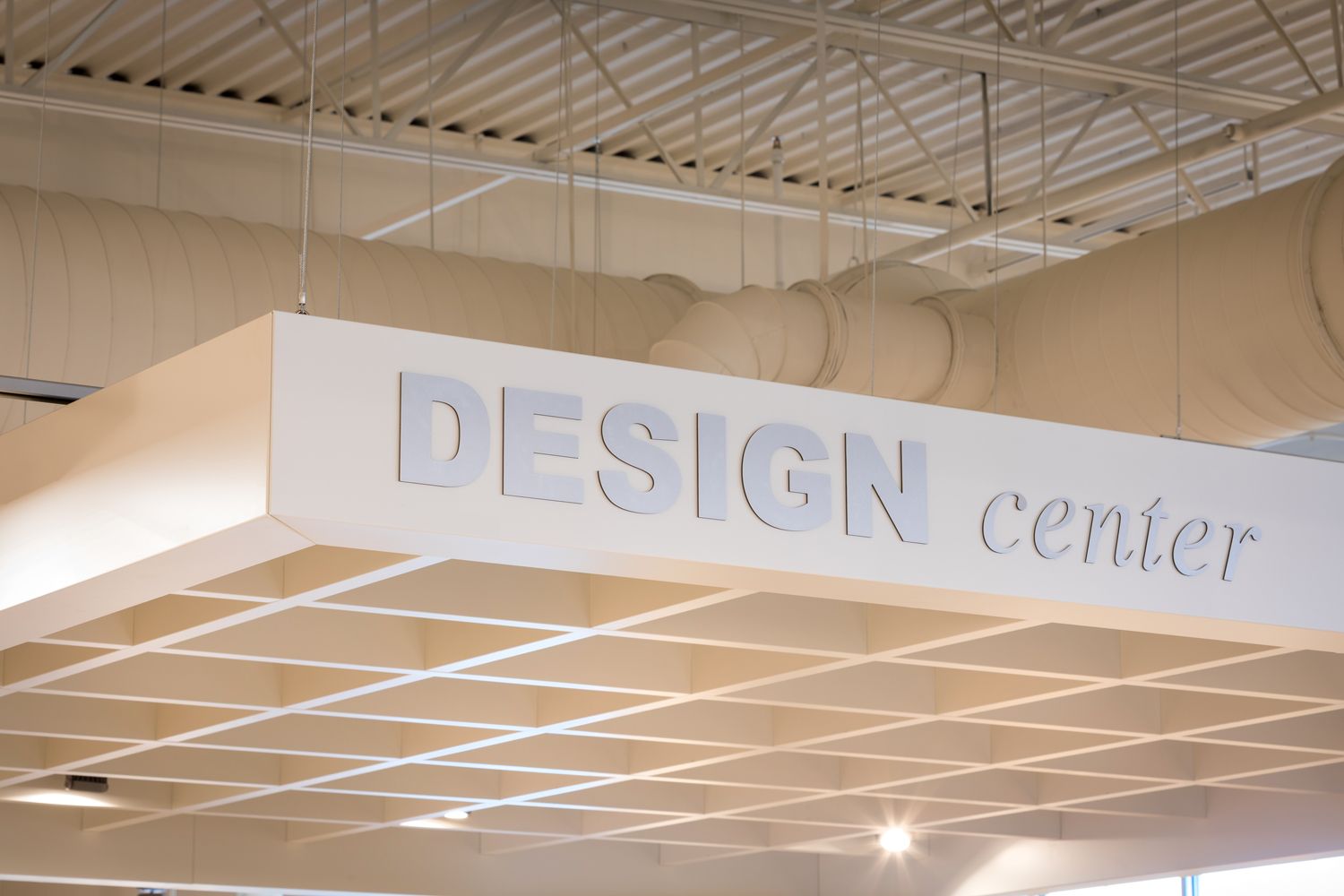 Photography of Morris Home Retail Store architectural Ceilings