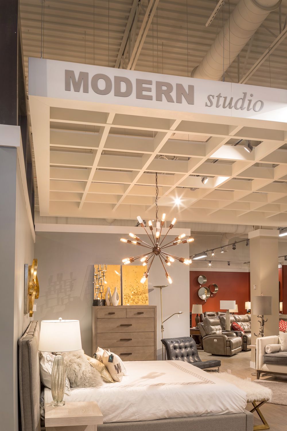 Photography of Morris Home Retail Store architectural Ceilings