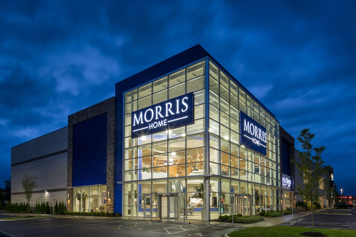 Photography of Morris Home Retail Store architectural Ceilings