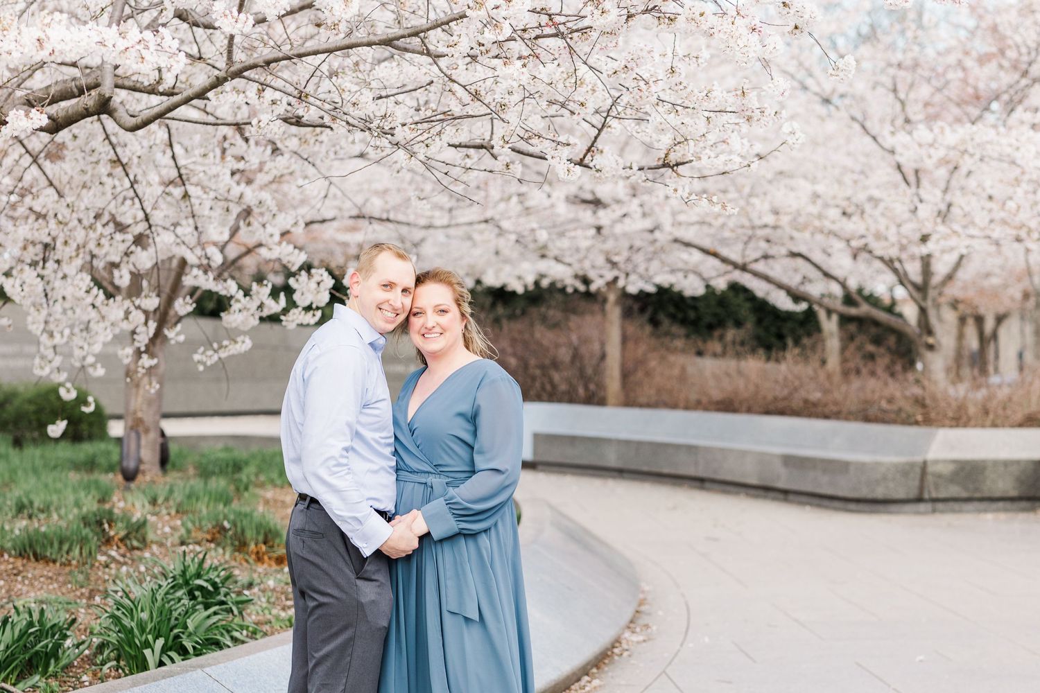 WASHINGTON DC CHERRY BLOSSOM ENGAGEMENT PICTURES