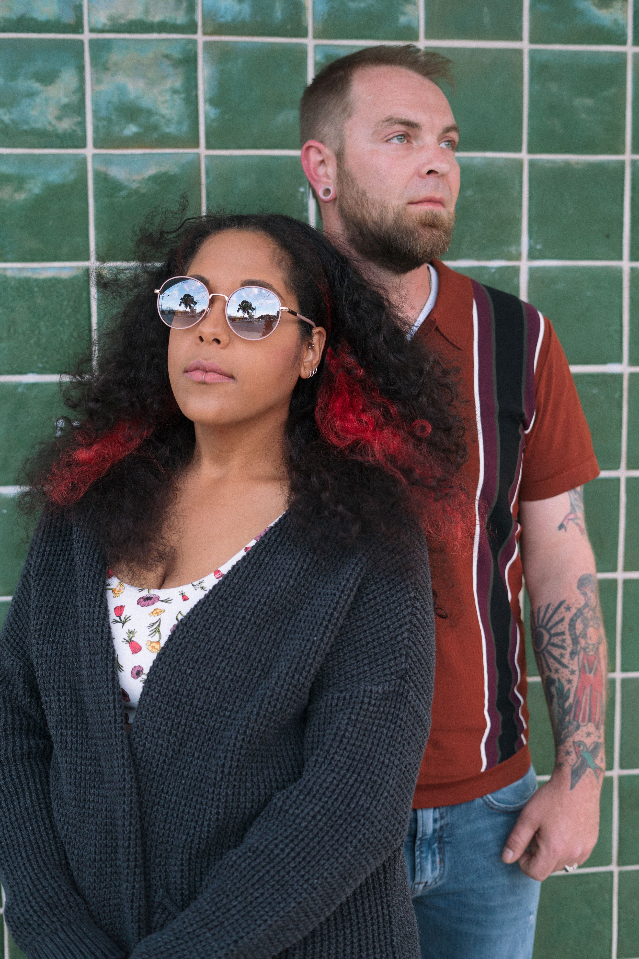 lifestyle photoshoot 70s theme