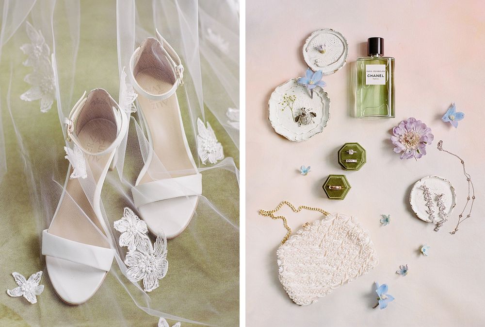 colorful summer wedding photos at Baltimore Country Club
