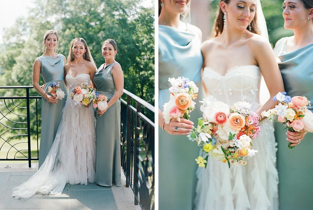 sage green bridesmaids dresses