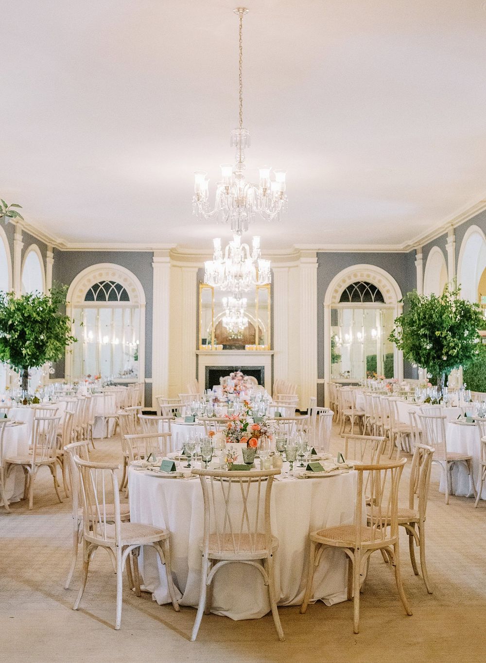 Baltimore Country Club wedding reception detail photos