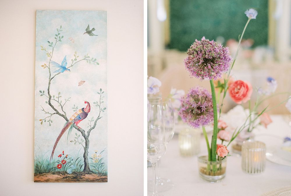Baltimore Country Club wedding reception detail photos