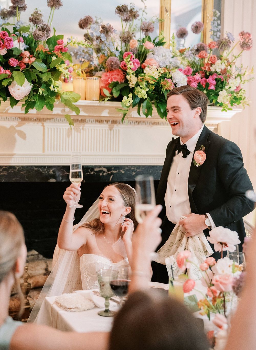 wedding reception photos on film by Audra Wrisley