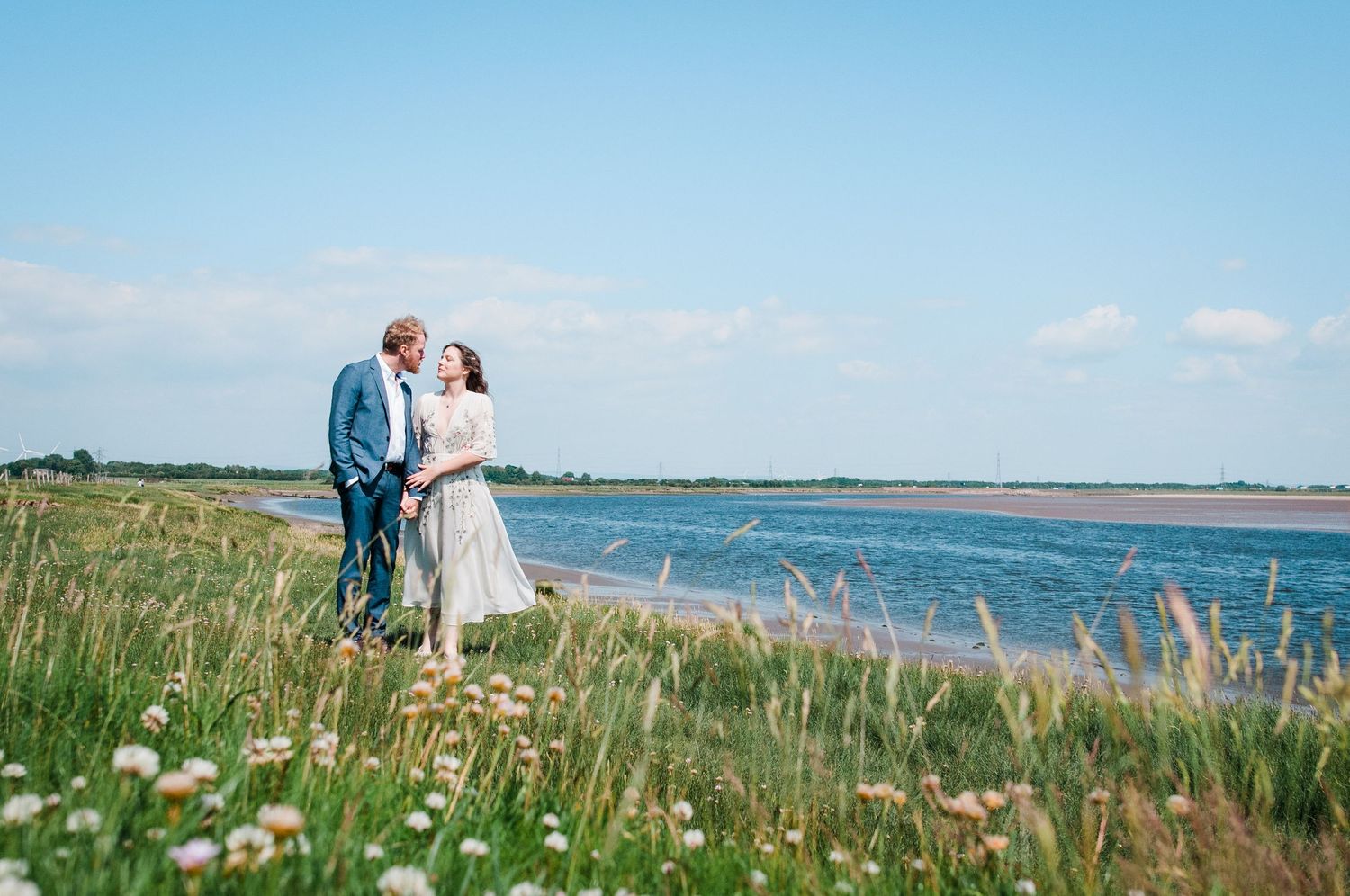 Couple stroke by the Solway after their Gretna Elopement