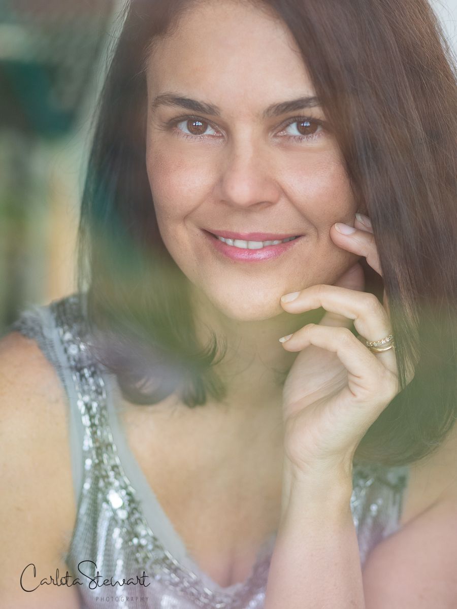 Carlota Stewart Professional Photographer smiling for camera in Nyon, Switzerland