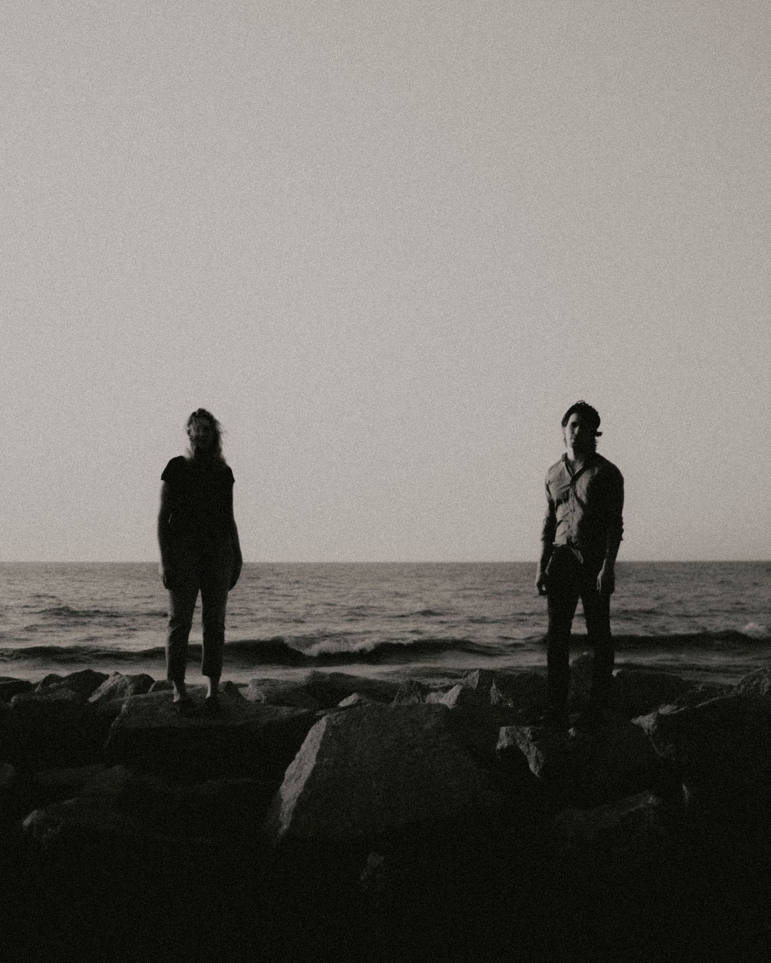 Moody Engagement photos at the beach In Wilmington, North Carolina