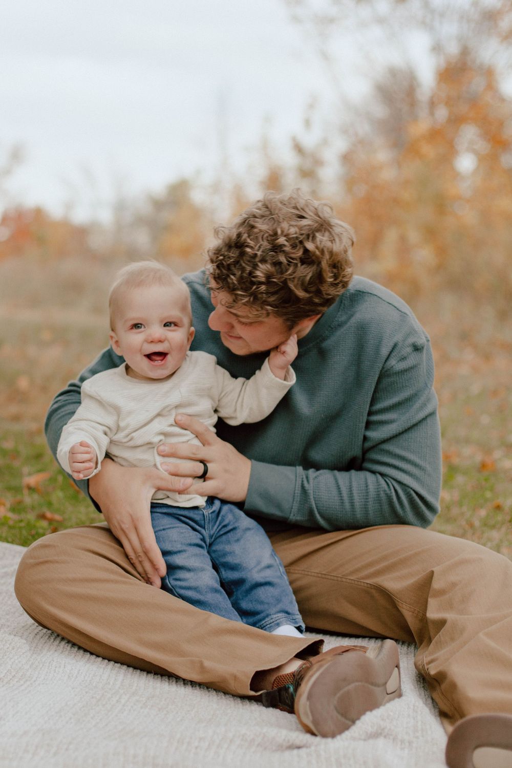 dad and son portraits