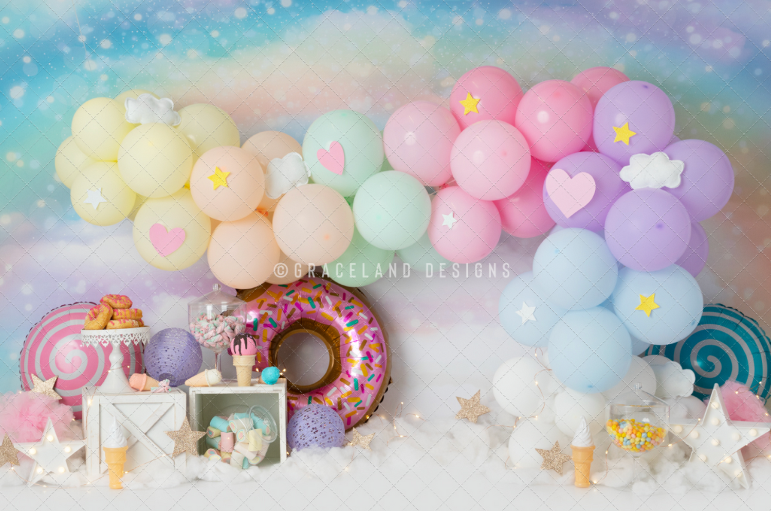 Candy Land Graceland Cake Smash
