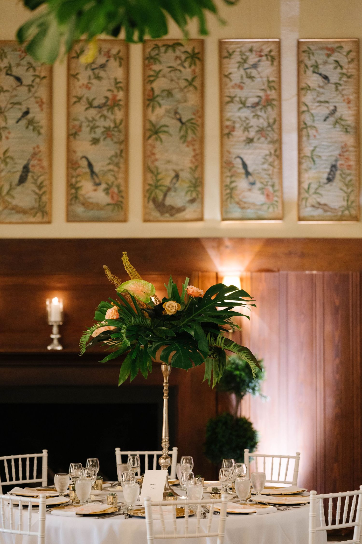 Tropical Wedding at Bloomington Country Club | Candace Sims Chicago Luxury Fine Art Wedding Photographer