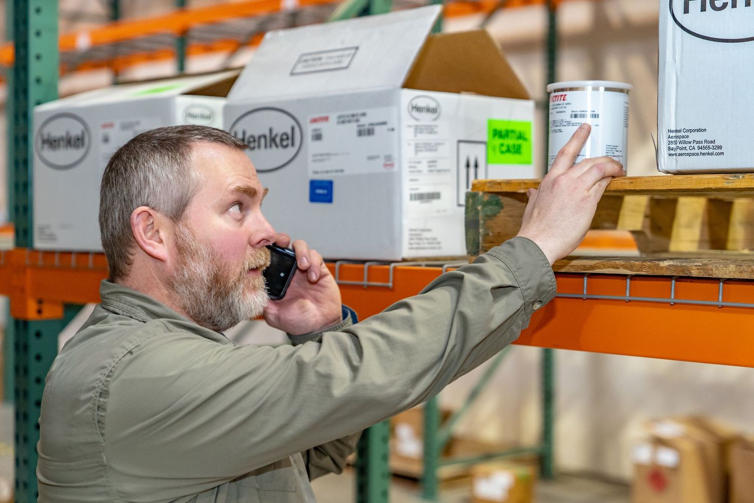 Warehouse stock image - Business photography