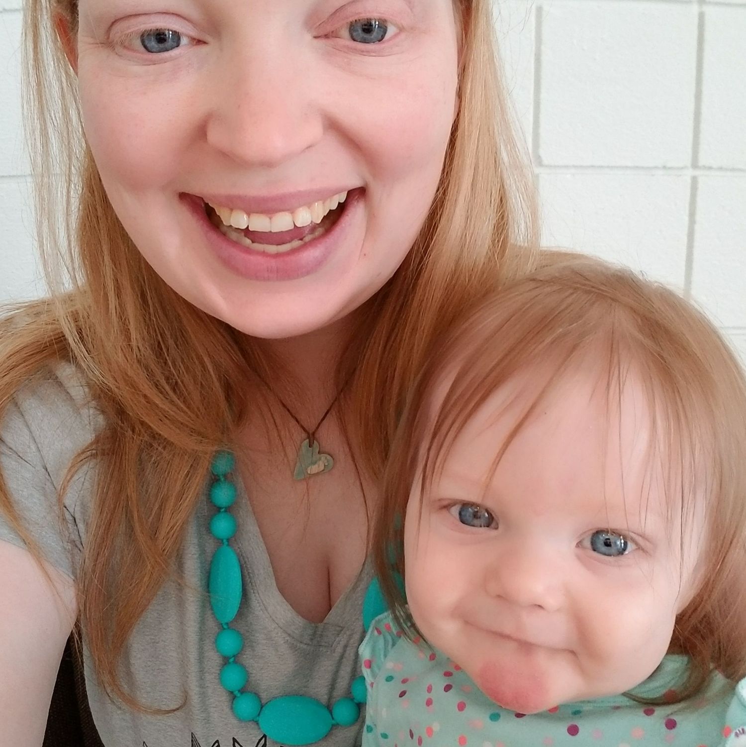 Photographer Michelle and her third daughter.