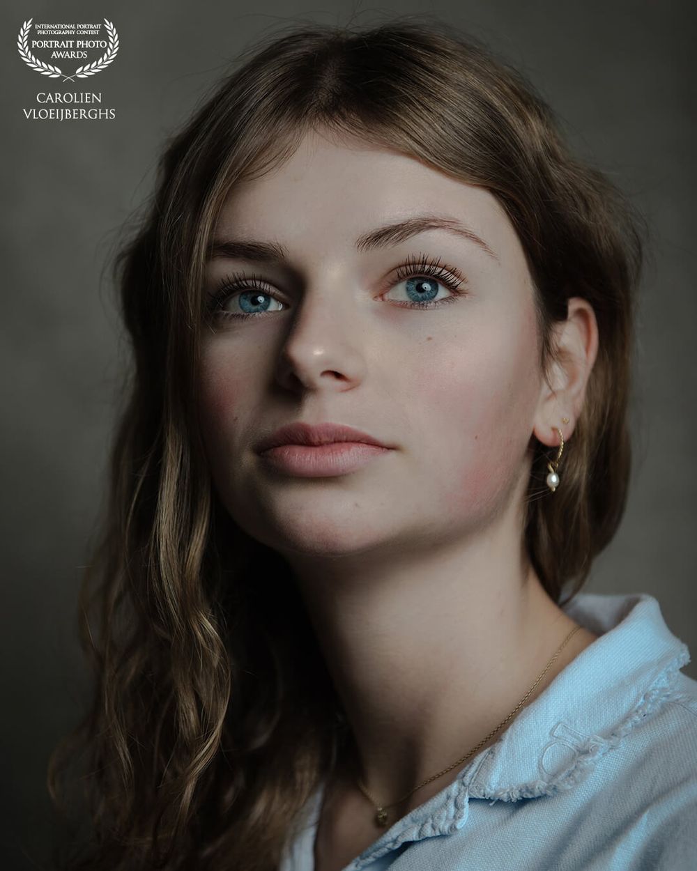 Award winnende foto van mooi portret van meisje