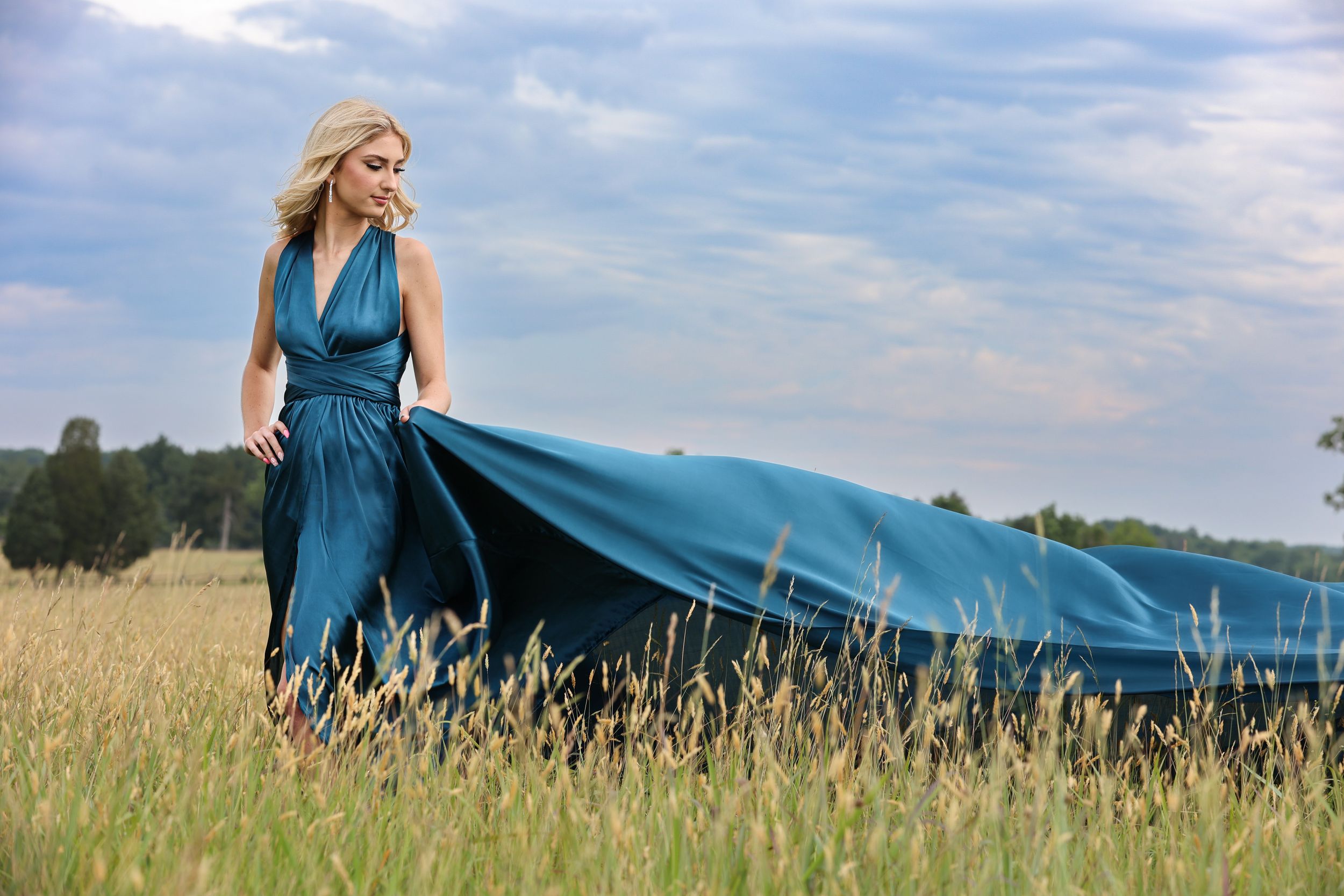 Flying Dress Photoshoot Manassas, Bristow, Haymarket