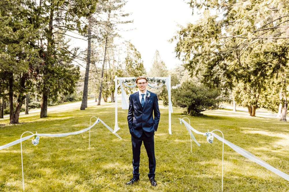 Eagle Point Park wedding in Clinton, Iowa