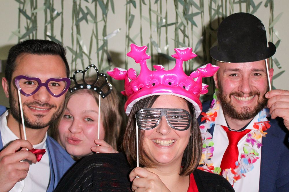 Fotobox Forchheim mieten Beispielfotos Kundenfeier mit Sofortdruck und Onlinegalerie
