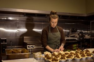 Chef Jo Barrett, renowned Australian Cook and founder of Wildpies captured for the AGE Melbourne