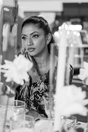 Sadia Nabila, Australian actress and model at The Canberra Fair 2024 at The National Convention Centre in Canberra