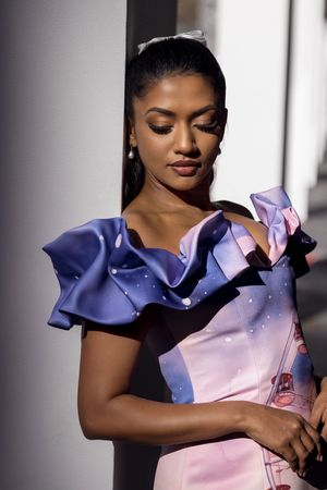 Sadia Nabila, Australian actress and model at The Canberra Fair 2024 at The National Convention Centre in Canberra