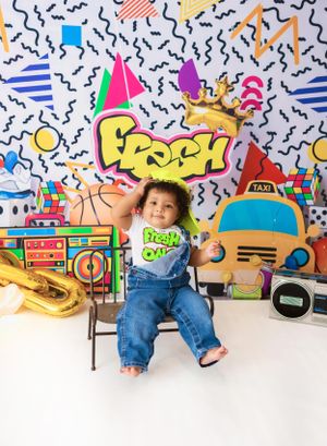 Fresh as a ONE year old can be. Don't you love our big willy style, York pa photographer, cake smash photographer