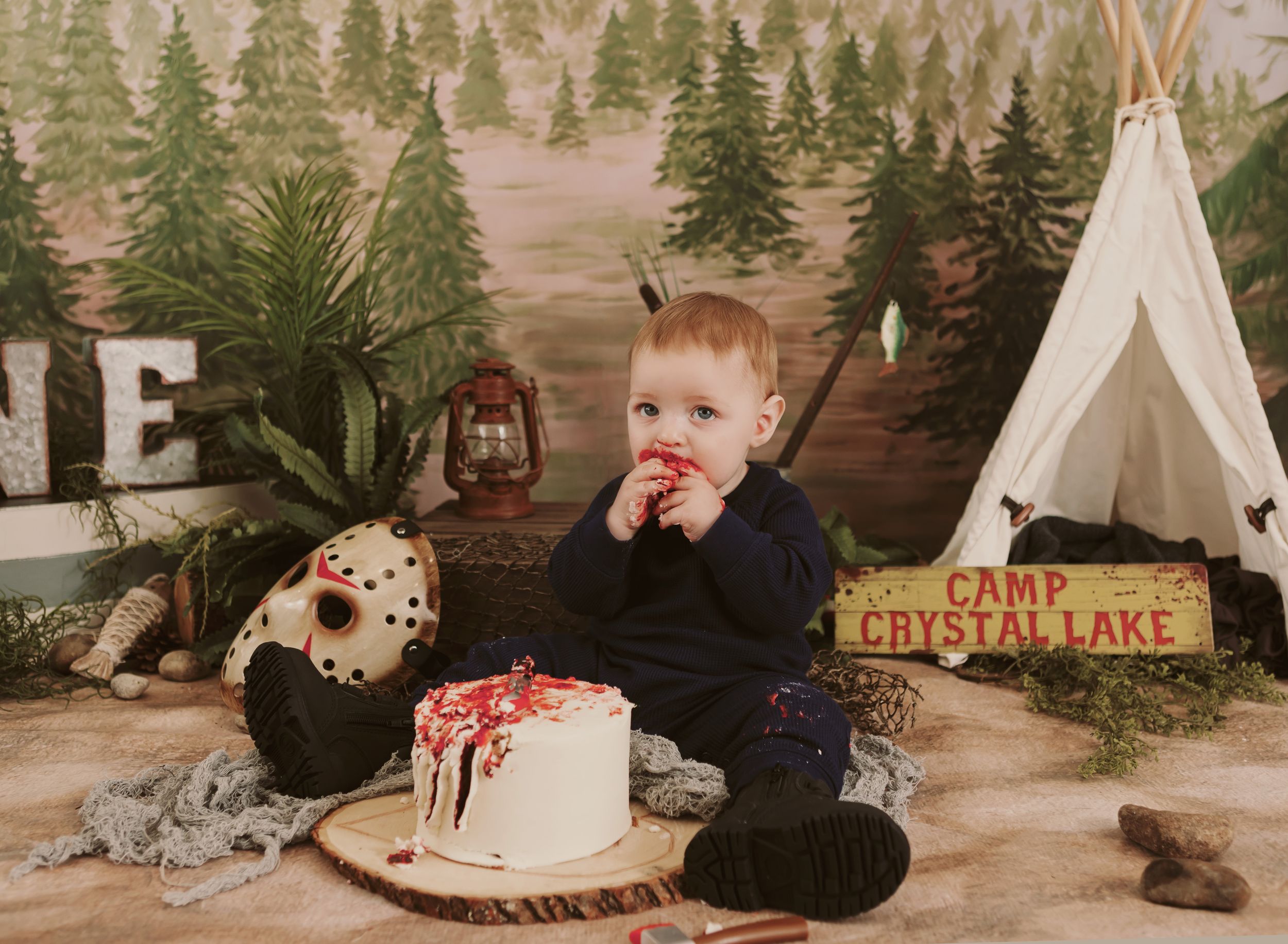 York Pa Cake Smash photographer, dover pa photographer, hanover pa photographer, south central pa cake smash photographer, halloween photos