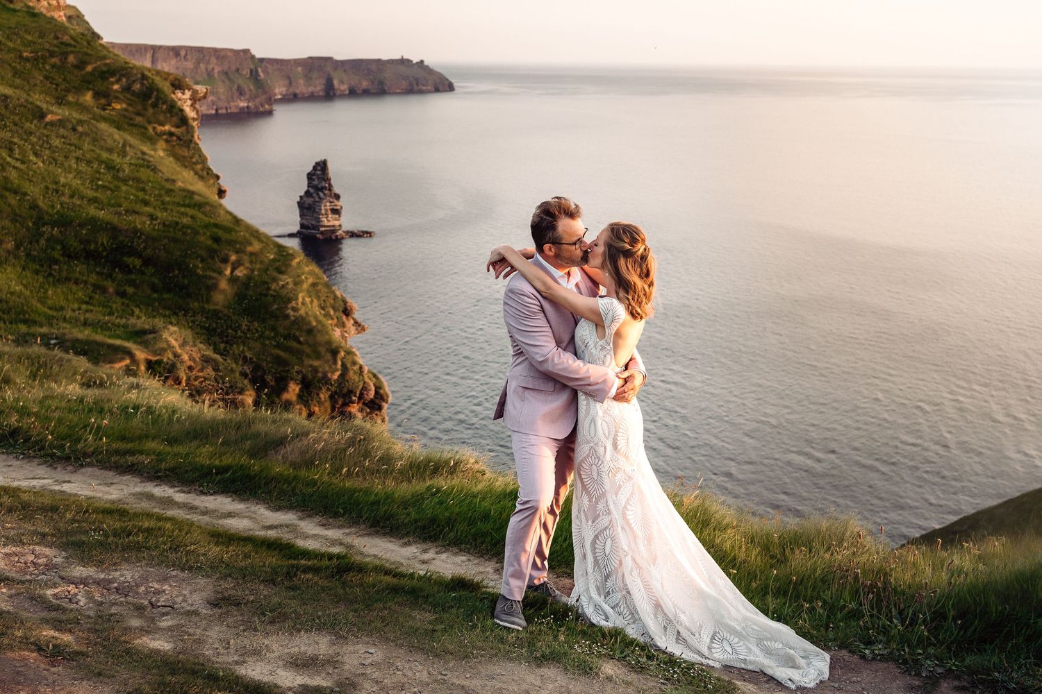 ireland elopement cliffs of moher photos