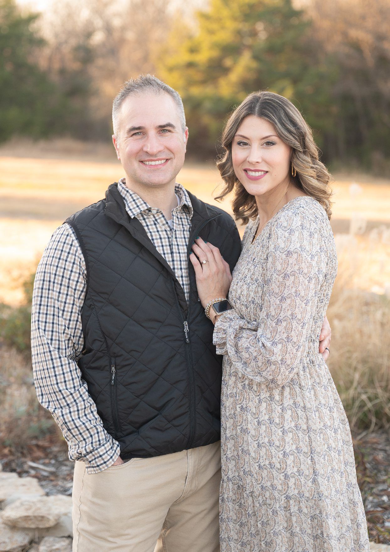 Family of 7 Portrait Session on Country Private Land by Bartlesville Family Photographer Kristi Bray Photography