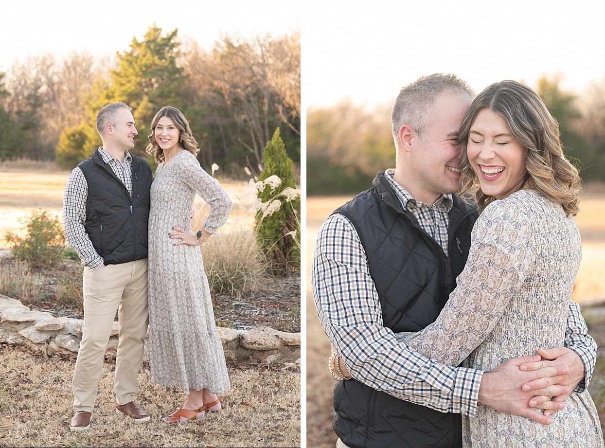 Family of 7 Portrait Session on Country Private Land by Bartlesville Family Photographer Kristi Bray Photography