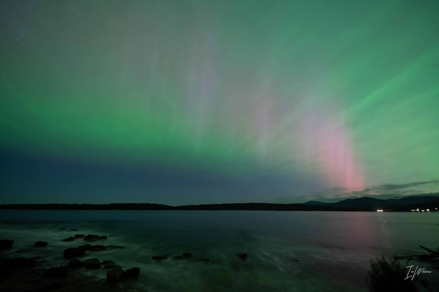 Auroral dunes, Tasmania, 11 May 2024