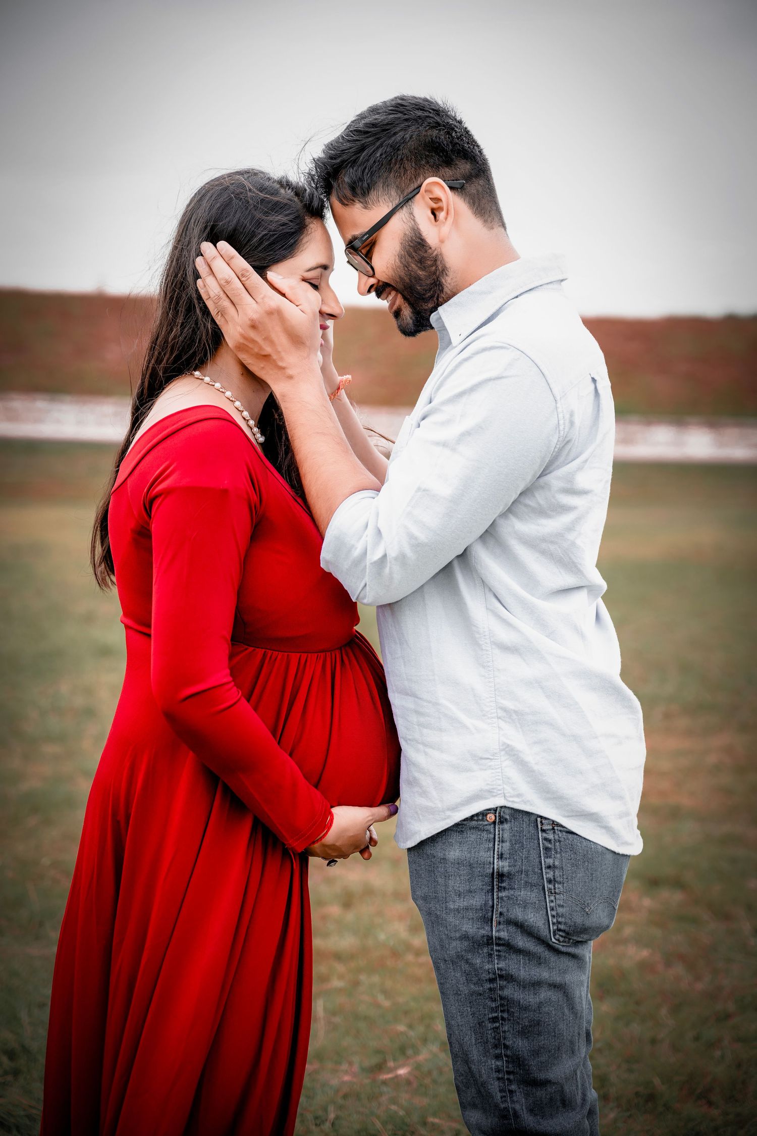 Maternity photoshoot the best couple ever. Best photographer Preshas Photography Dallas Texas